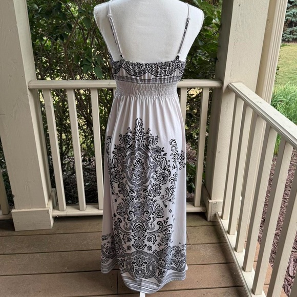 Vintage Y2K Patterned Maxi Dress - Picture 2 of 3